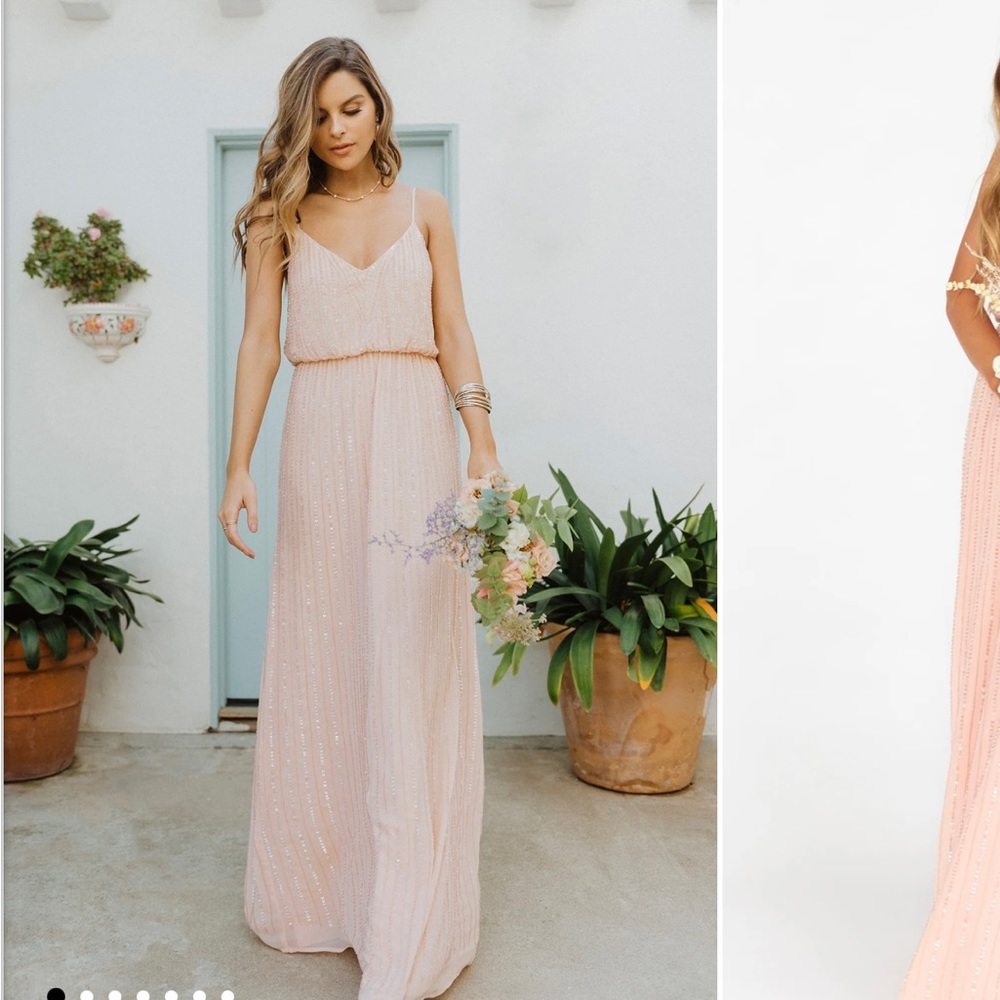 Show Me Your Mumu Victoria Maxi Dress - Dusty Rose